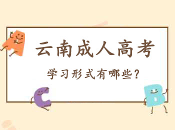 云南成人高考學習形式有哪些？